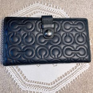 Black Coach Wallet